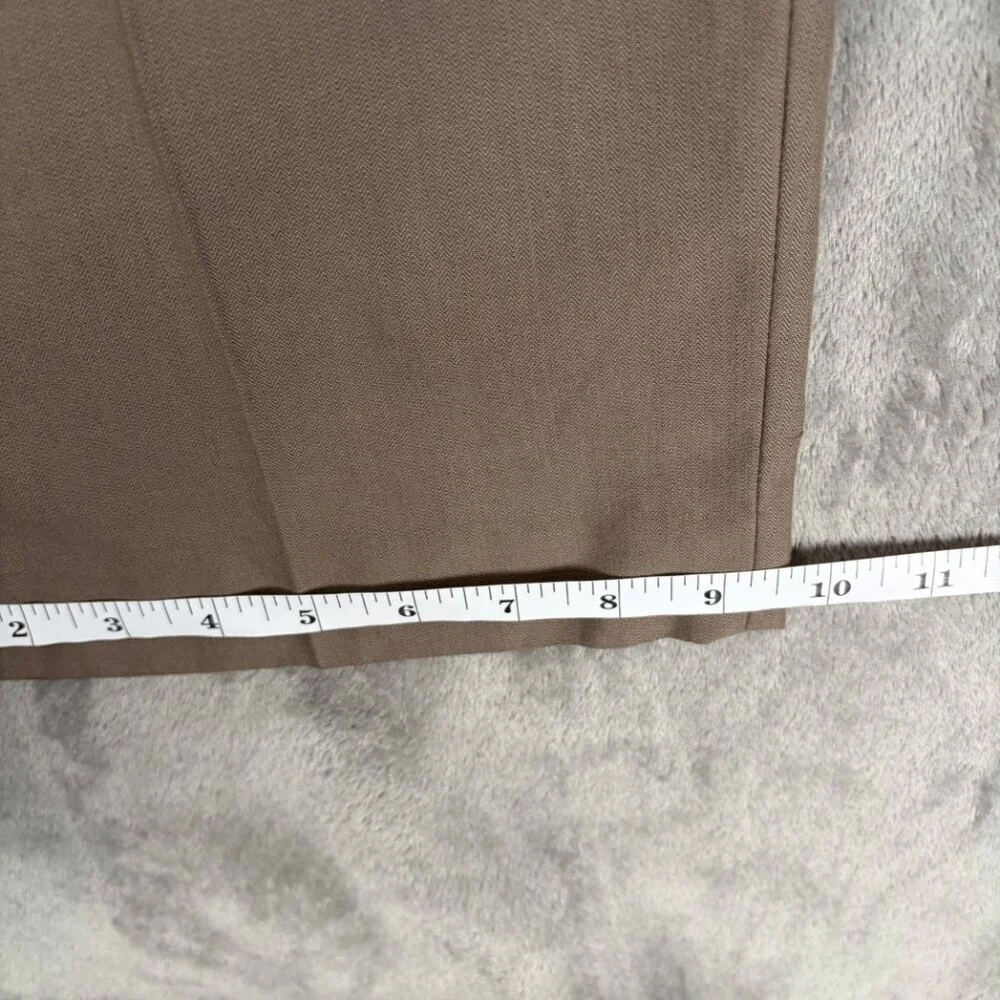 Calvin Klein Brown Dress Pants Men’s 36x32 Minimalist Polyester Blend